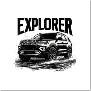 Ford Explorer Posters and Art